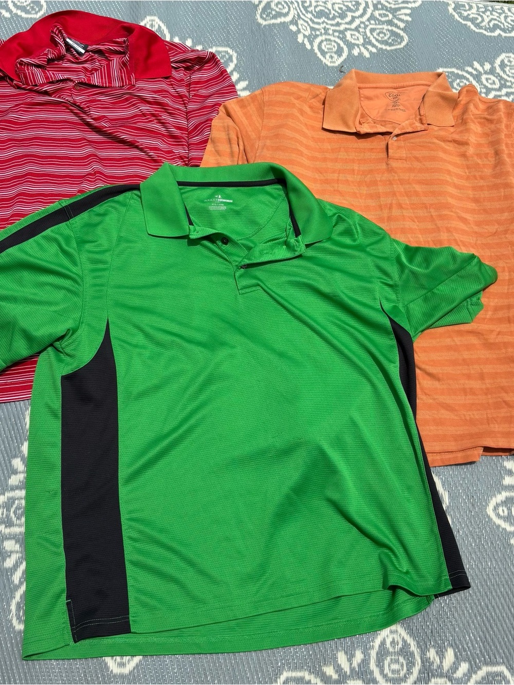 Three Golf Polos - One Nike